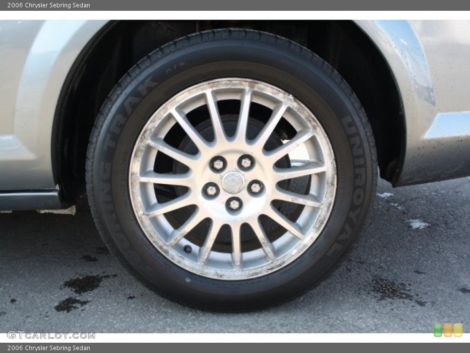 2006 Chrysler Sebring Sedan Wheel and Tire Photo #45425363