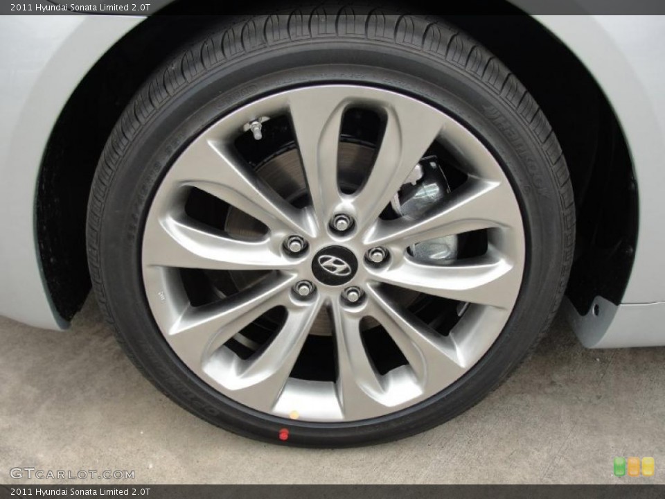 2011 Hyundai Sonata Limited 2.0T Wheel and Tire Photo #45425867