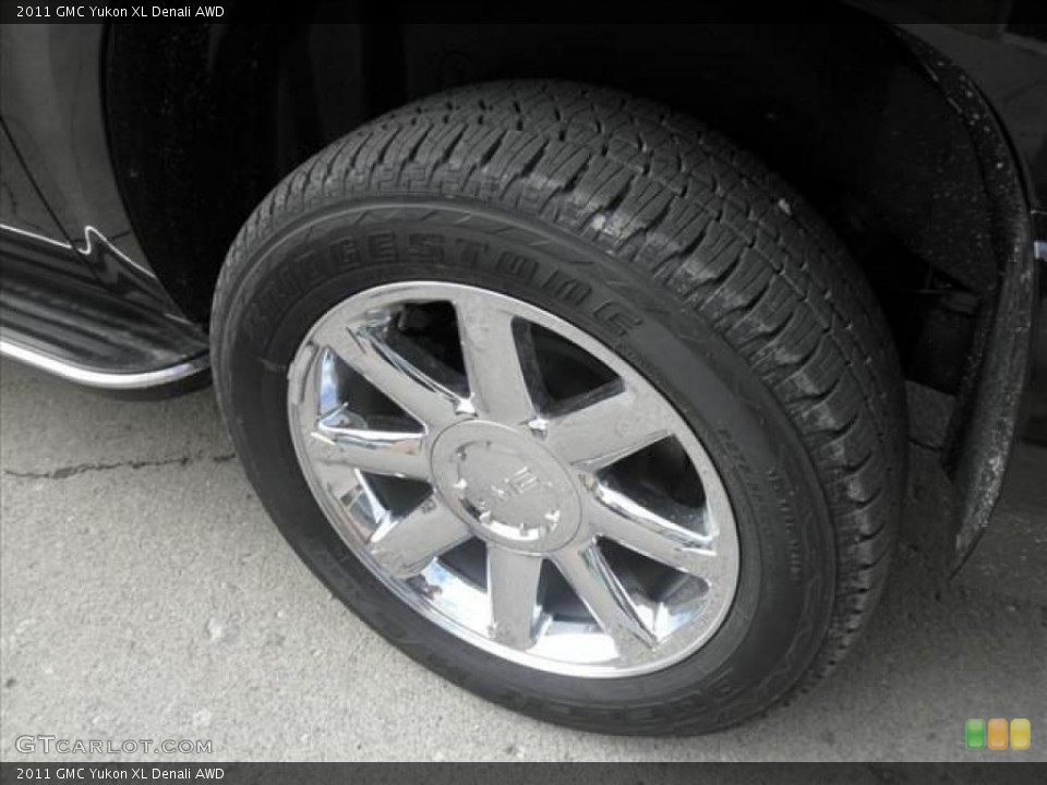 2011 GMC Yukon XL Denali AWD Wheel and Tire Photo #45426243
