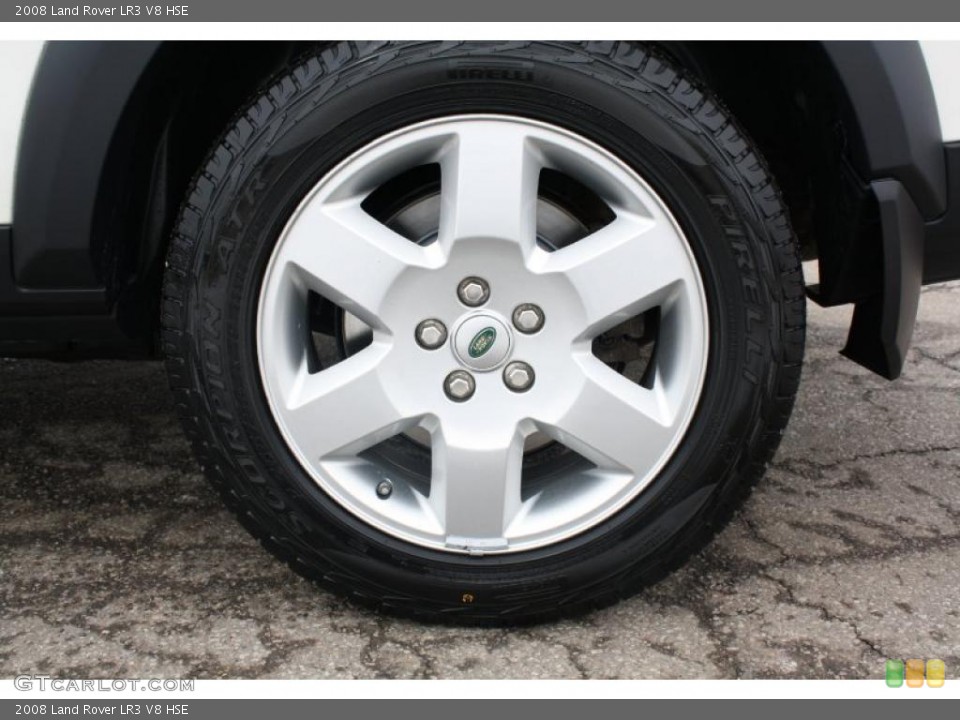 2008 Land Rover LR3 V8 HSE Wheel and Tire Photo #45426935