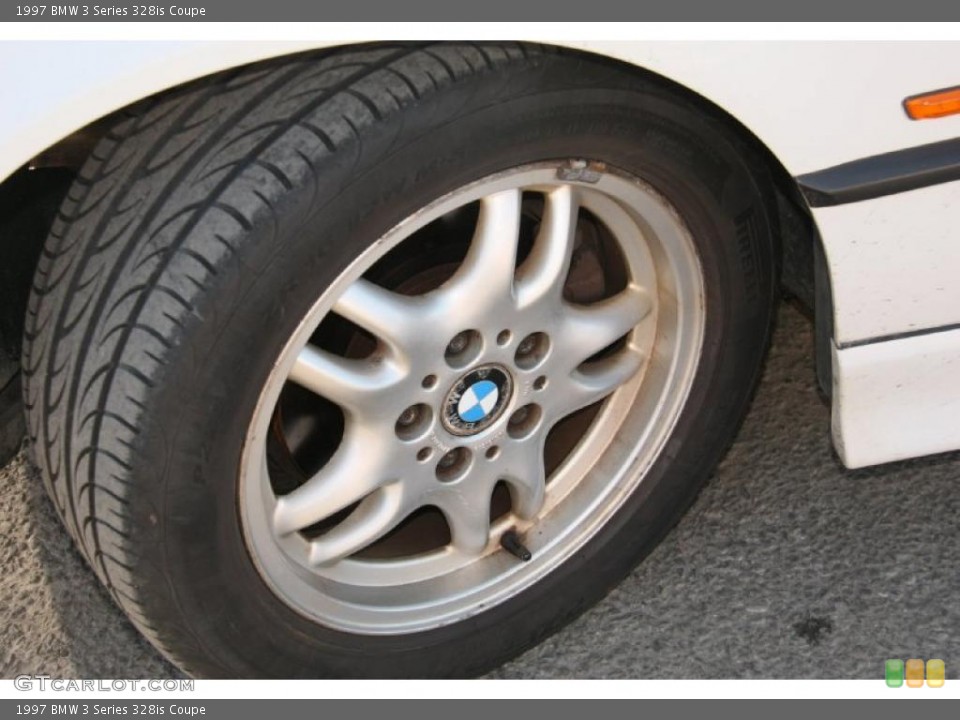 1997 BMW 3 Series 328is Coupe Wheel and Tire Photo #45429041
