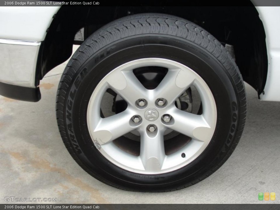 2006 Dodge Ram 1500 SLT Lone Star Edition Quad Cab Wheel and Tire Photo #45429127