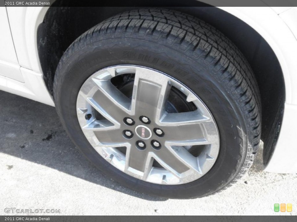 2011 GMC Acadia Denali Wheel and Tire Photo #45430411