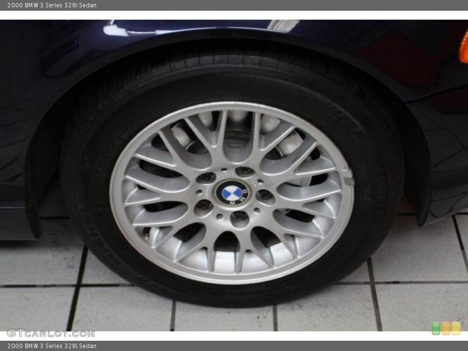 2000 BMW 3 Series 328i Sedan Wheel and Tire Photo #45435965