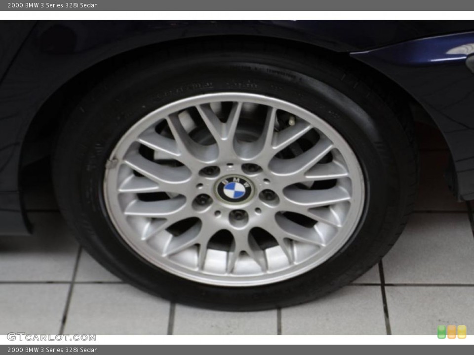 2000 BMW 3 Series 328i Sedan Wheel and Tire Photo #45436045