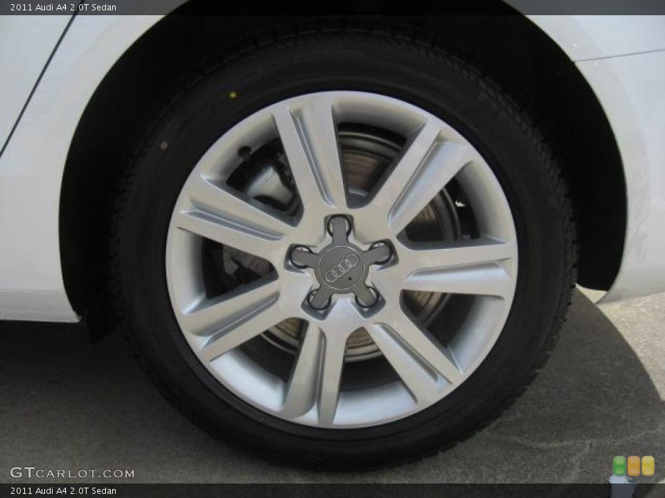 2011 Audi A4 2.0T Sedan Wheel and Tire Photo #45436556