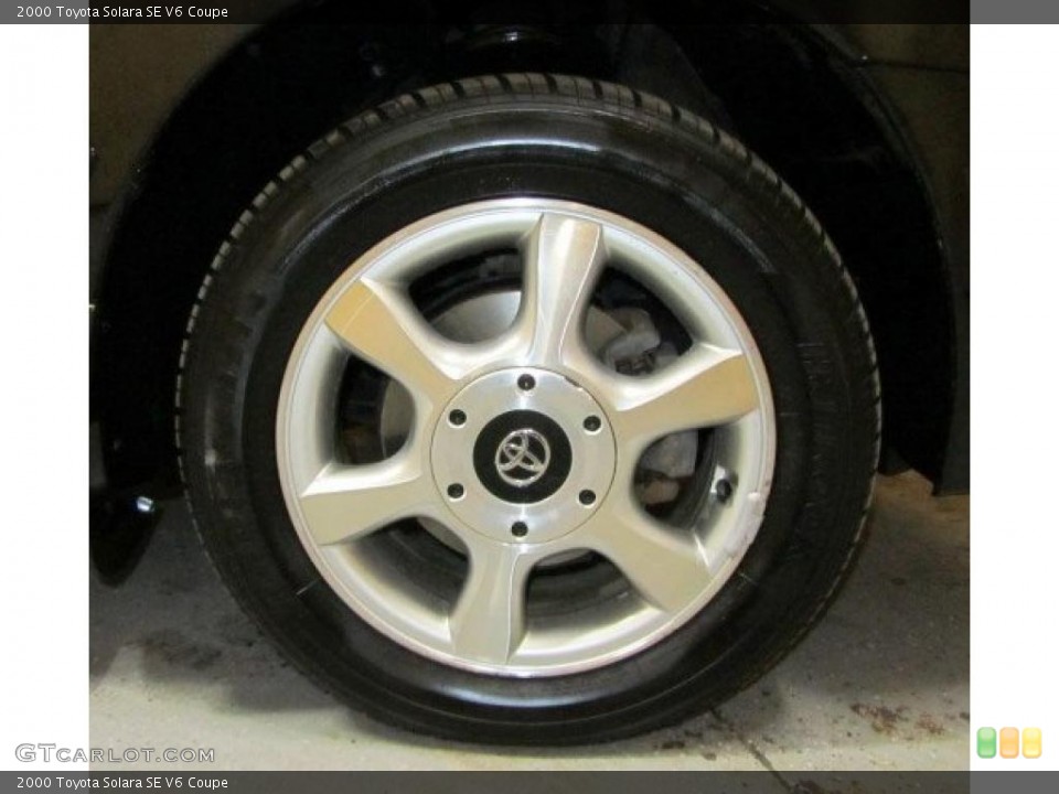 2000 Toyota Solara SE V6 Coupe Wheel and Tire Photo #45440549