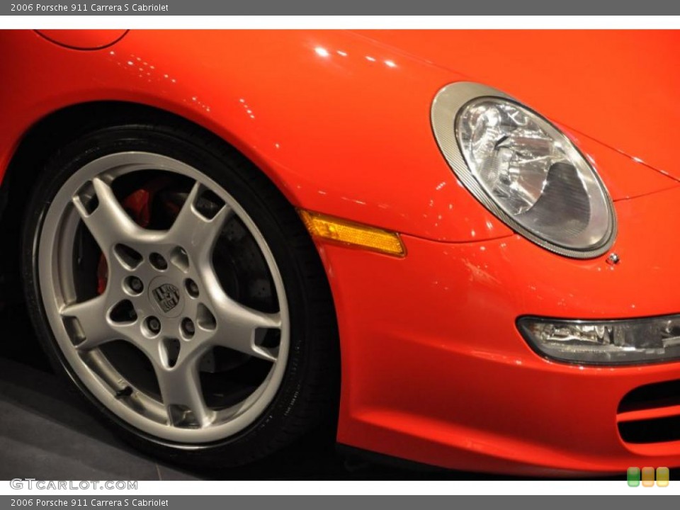 2006 Porsche 911 Carrera S Cabriolet Wheel and Tire Photo #45444403