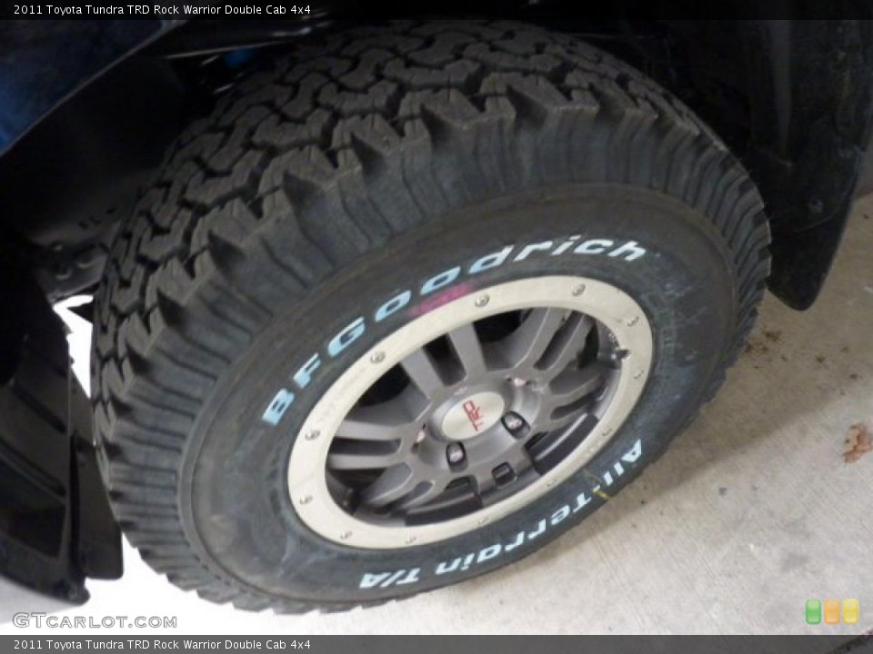 2011 Toyota Tundra TRD Rock Warrior Double Cab 4x4 Wheel and Tire Photo #45445963