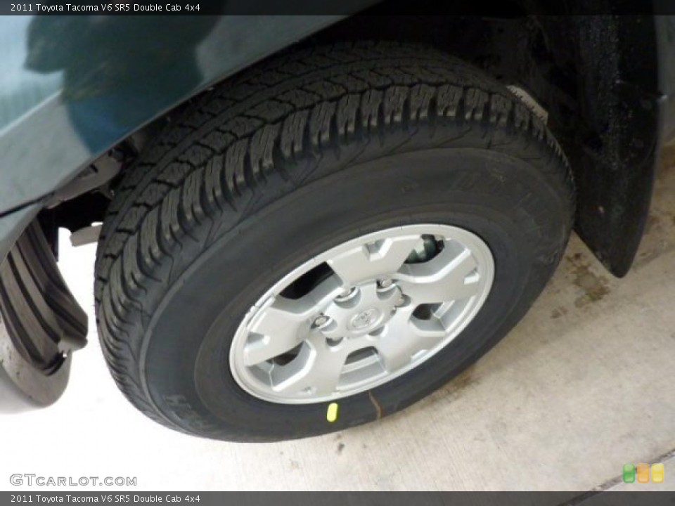 2011 Toyota Tacoma V6 SR5 Double Cab 4x4 Wheel and Tire Photo #45447079