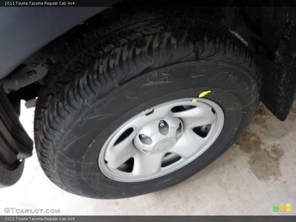 2011 Toyota Tacoma Regular Cab 4x4 Wheel and Tire Photo #45447251