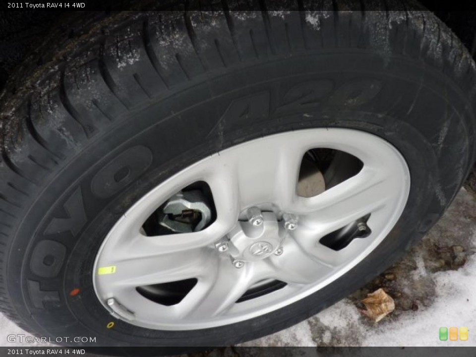2011 Toyota RAV4 I4 4WD Wheel and Tire Photo #45451572