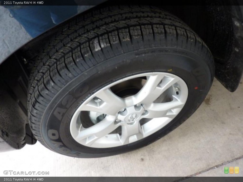 2011 Toyota RAV4 I4 4WD Wheel and Tire Photo #45452624