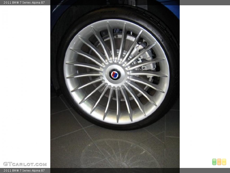 2011 BMW 7 Series Alpina B7 Wheel and Tire Photo #45456612