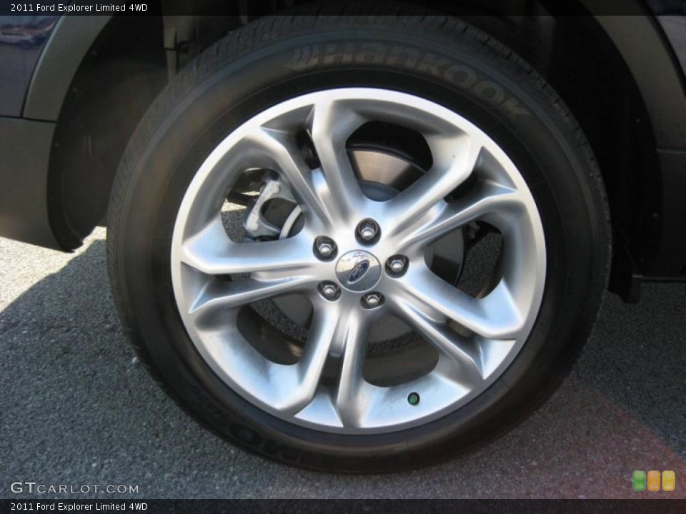 2011 Ford Explorer Limited 4WD Wheel and Tire Photo #45458048