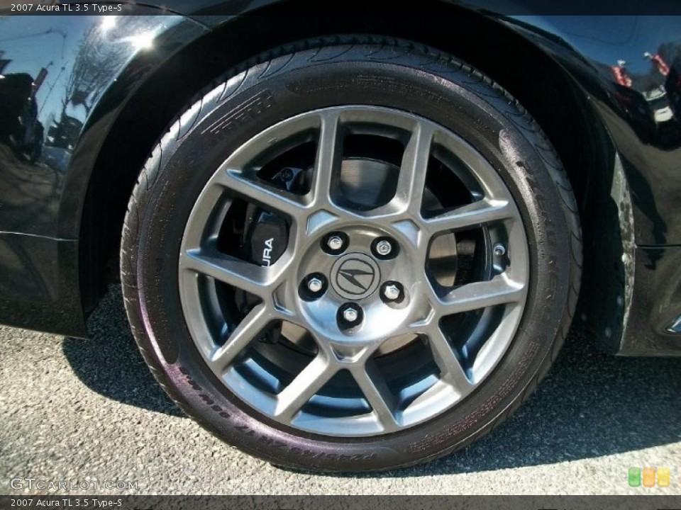 2007 Acura TL 3.5 Type-S Wheel and Tire Photo #45459449