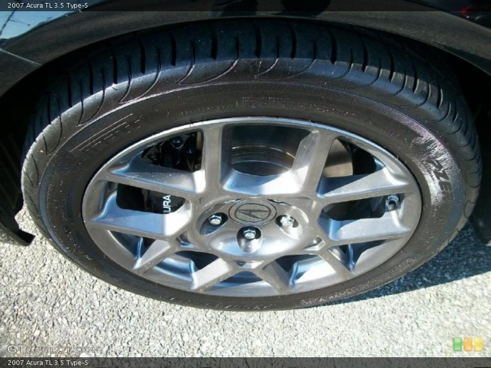2007 Acura TL 3.5 Type-S Wheel and Tire Photo #45459457