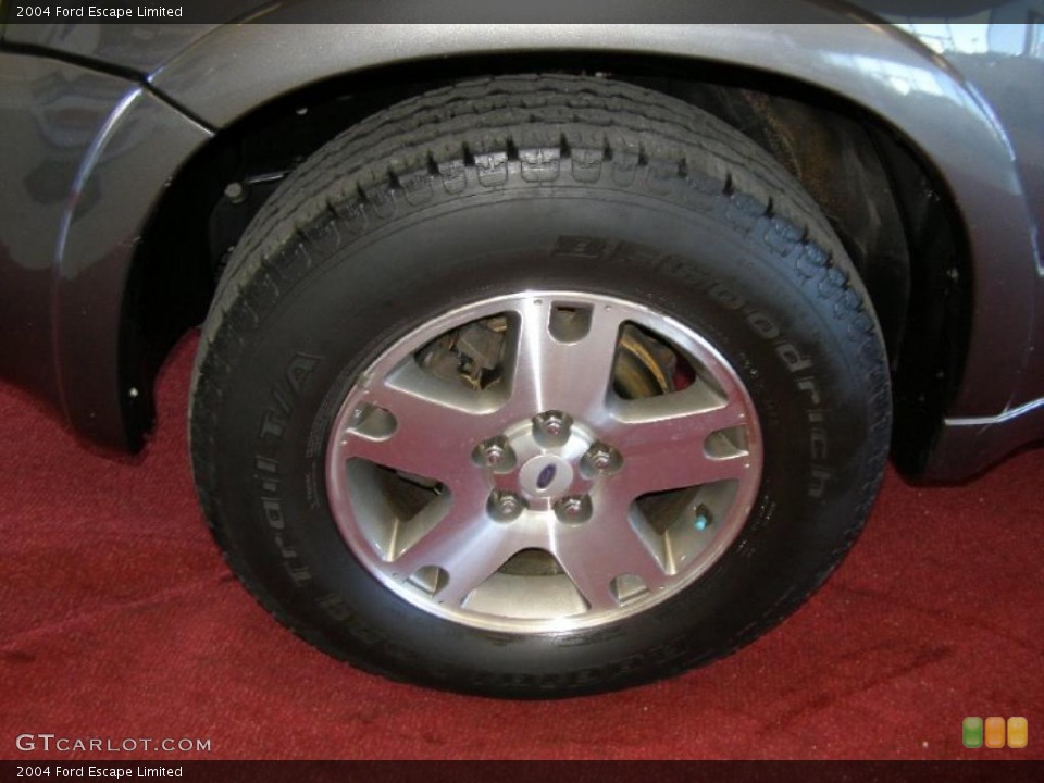 2004 Ford Escape Limited Wheel and Tire Photo #45460434