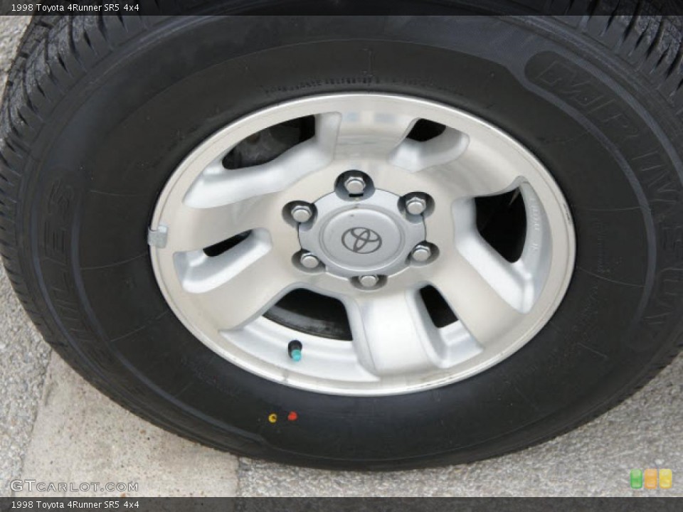 1998 Toyota 4Runner SR5 4x4 Wheel and Tire Photo #45462342