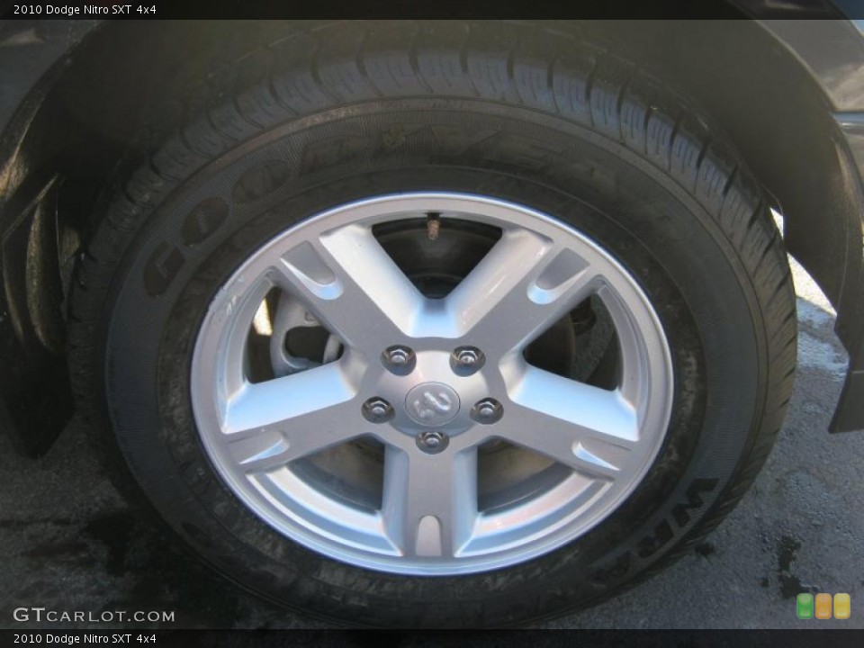2010 Dodge Nitro SXT 4x4 Wheel and Tire Photo #45465130