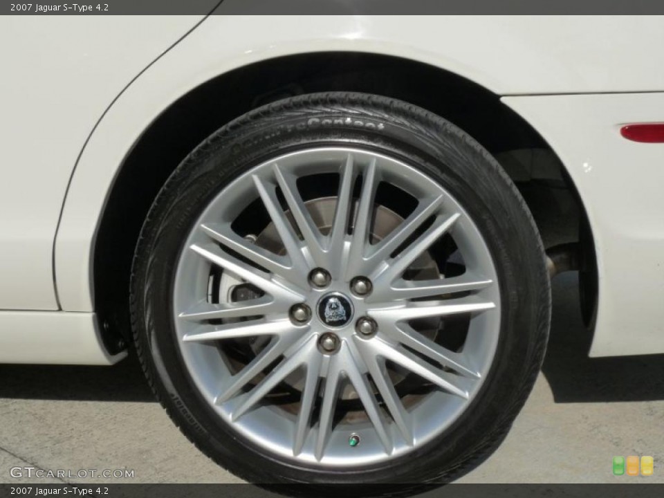 2007 Jaguar S-Type 4.2 Wheel and Tire Photo #45466890