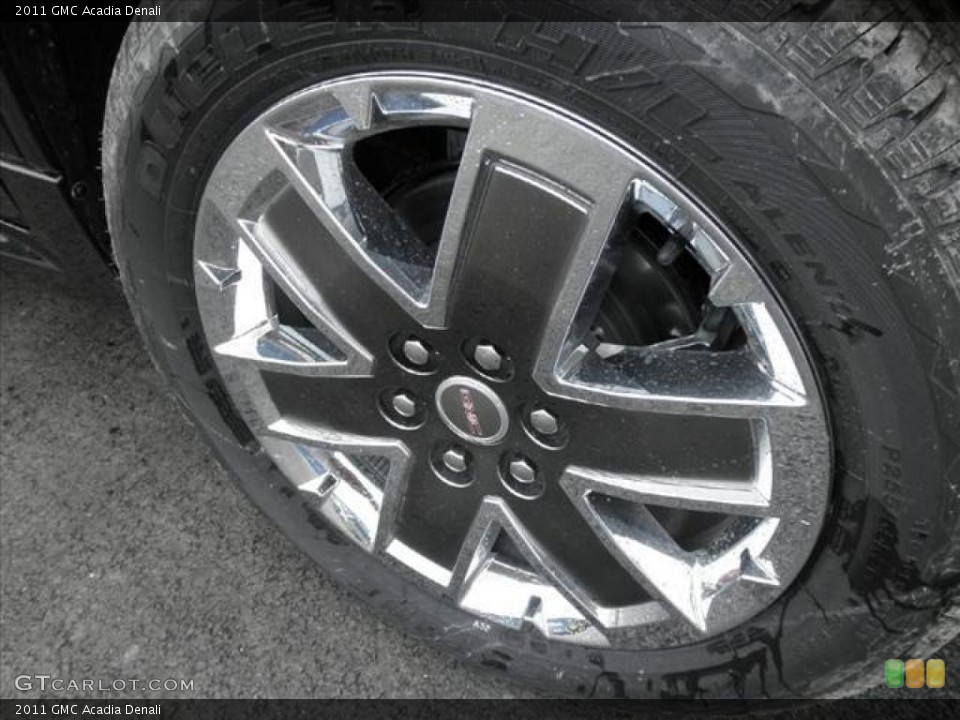 2011 GMC Acadia Denali Wheel and Tire Photo #45467550