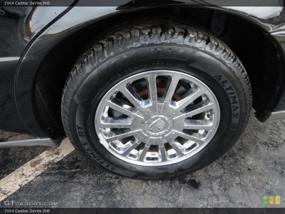 2004 Cadillac DeVille DHS Wheel and Tire Photo #45468126