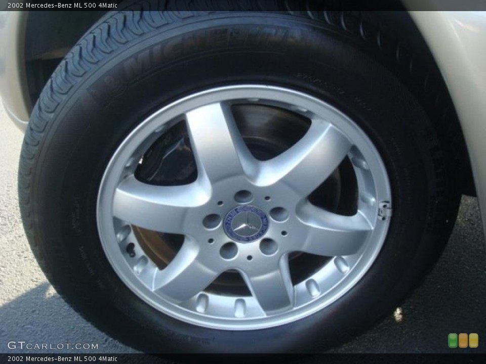 2002 Mercedes-Benz ML 500 4Matic Wheel and Tire Photo #45469840
