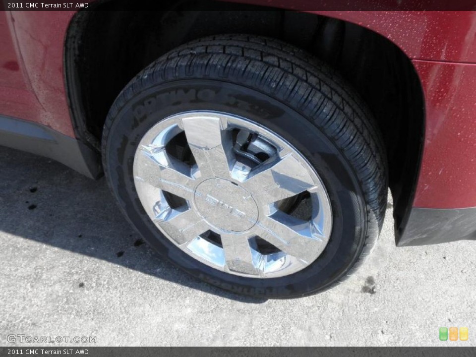 2011 GMC Terrain SLT AWD Wheel and Tire Photo #45475380