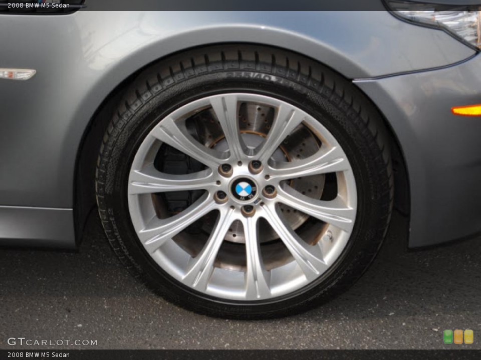 2008 BMW M5 Sedan Wheel and Tire Photo #45482867