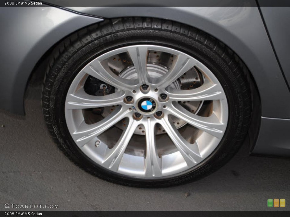 2008 BMW M5 Sedan Wheel and Tire Photo #45482915