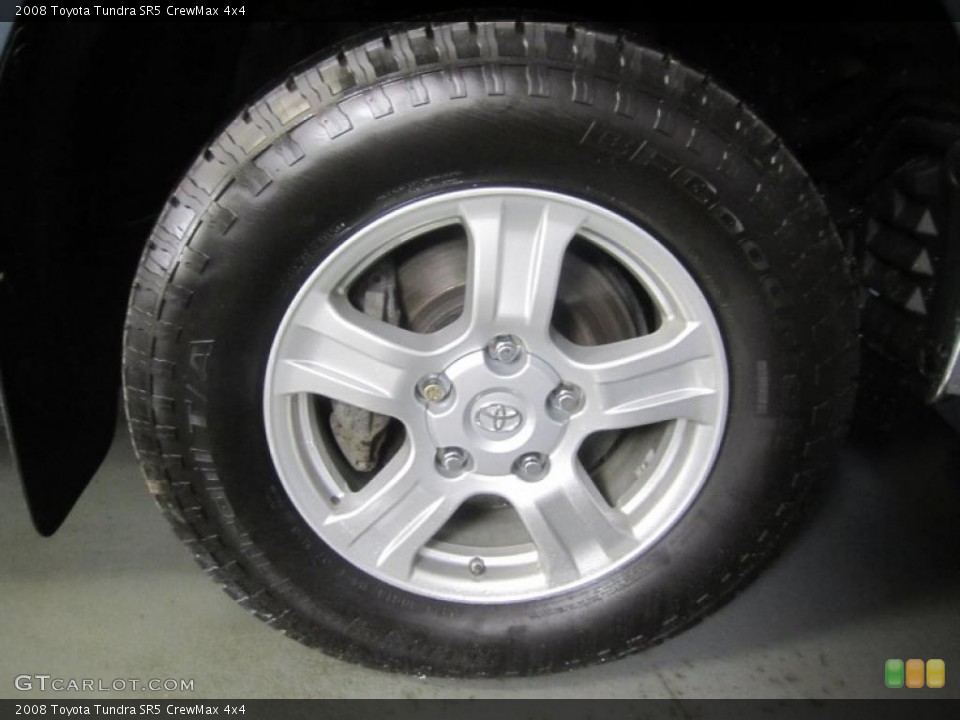 2008 Toyota Tundra SR5 CrewMax 4x4 Wheel and Tire Photo #45489457