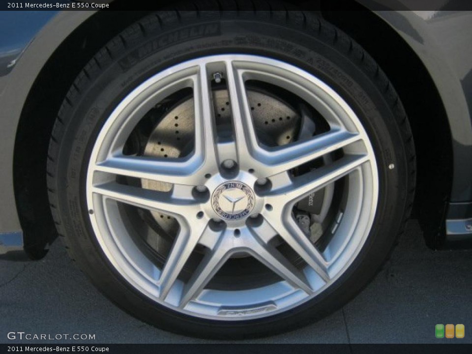 2011 Mercedes-Benz E 550 Coupe Wheel and Tire Photo #45492418