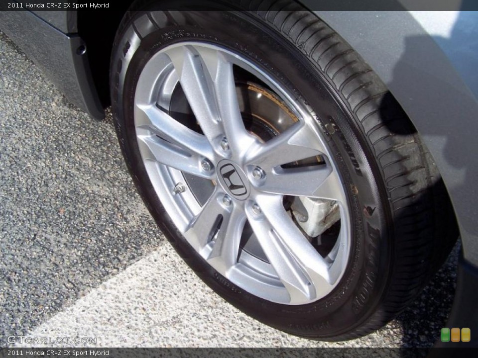 2011 Honda CR-Z EX Sport Hybrid Wheel and Tire Photo #45499194