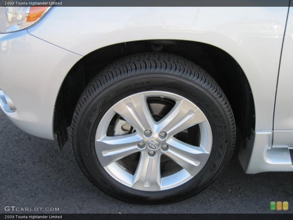 2009 Toyota Highlander Limited Wheel and Tire Photo #45499266