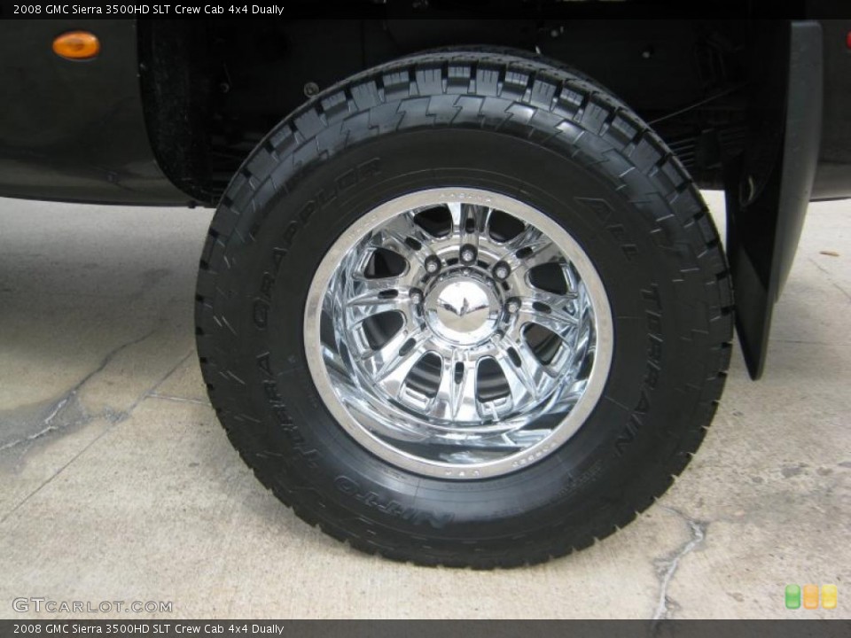 2008 GMC Sierra 3500HD Custom Wheel and Tire Photo #45506539