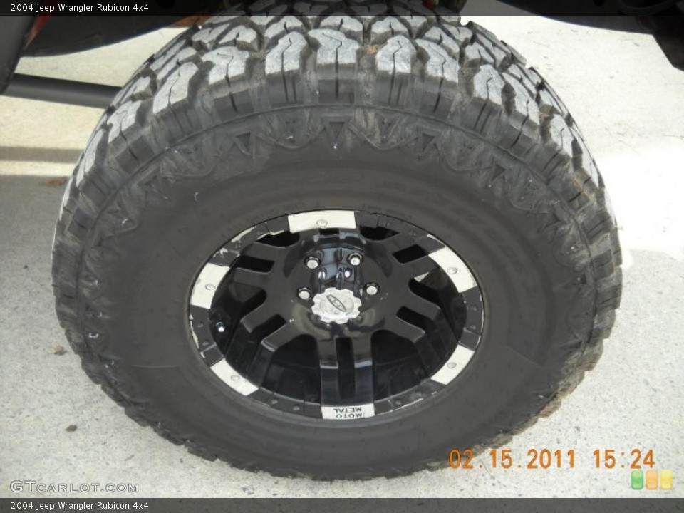 2004 Jeep Wrangler Custom Wheel and Tire Photo #45521017