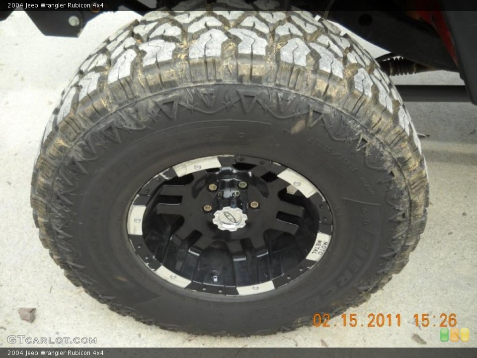 2004 Jeep Wrangler Custom Wheel and Tire Photo #45521054