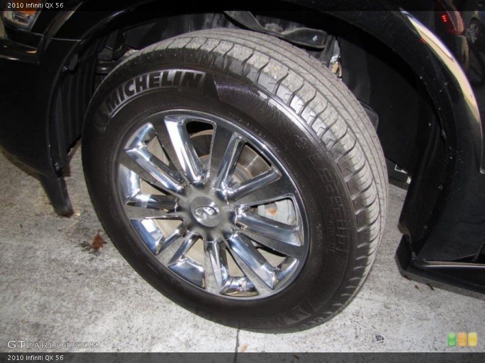 2010 Infiniti QX 56 Wheel and Tire Photo #45525212