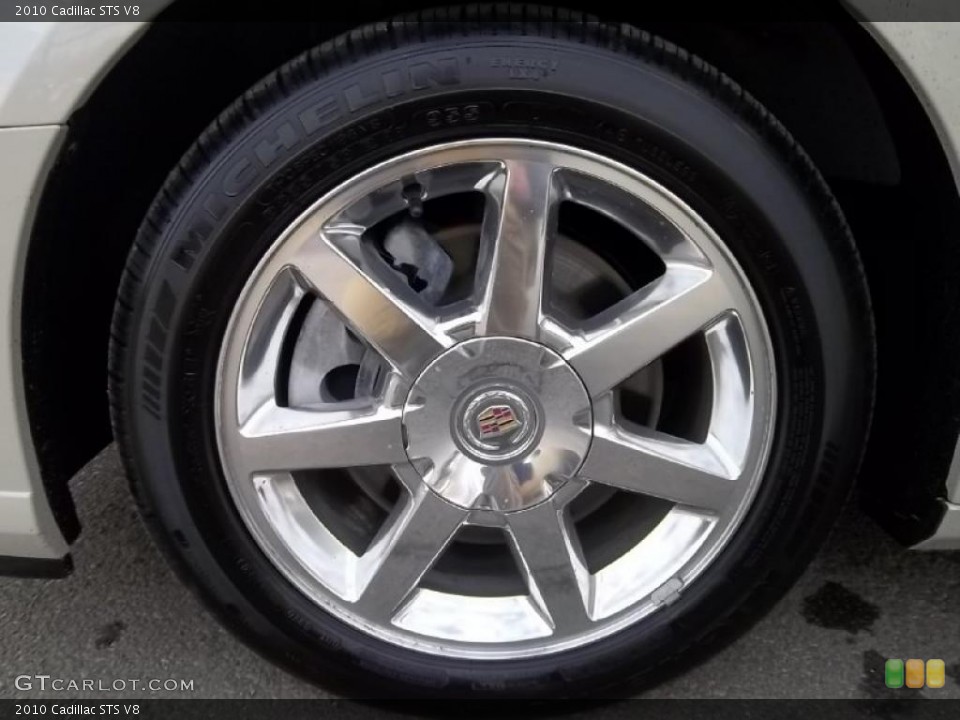 2010 Cadillac STS V8 Wheel and Tire Photo #45526792