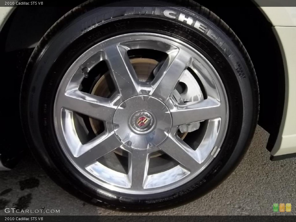 2010 Cadillac STS V8 Wheel and Tire Photo #45526824