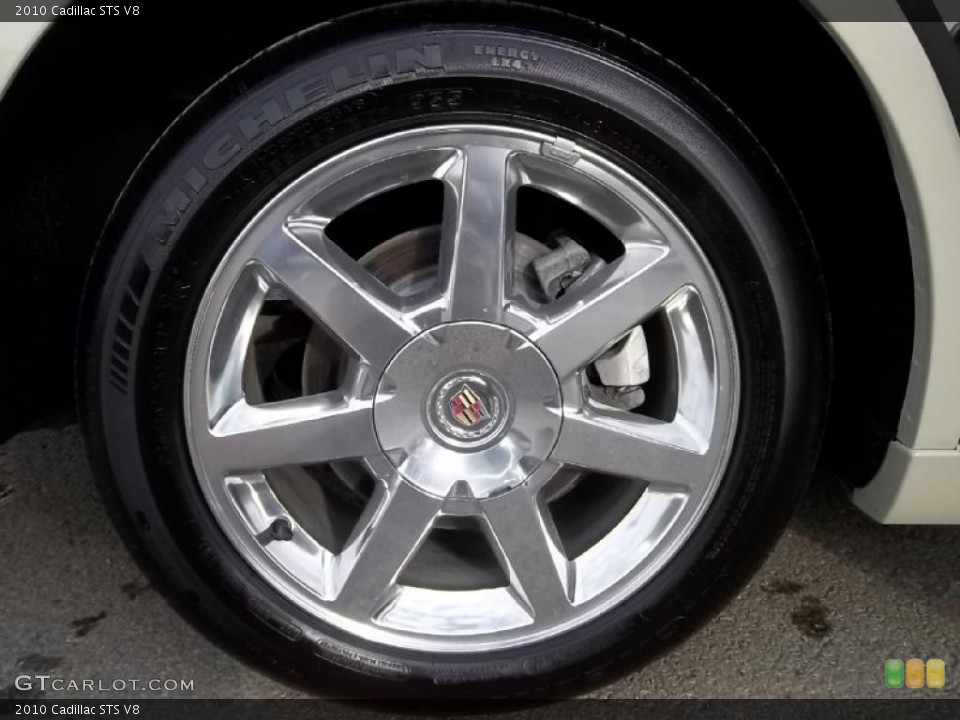 2010 Cadillac STS V8 Wheel and Tire Photo #45526836