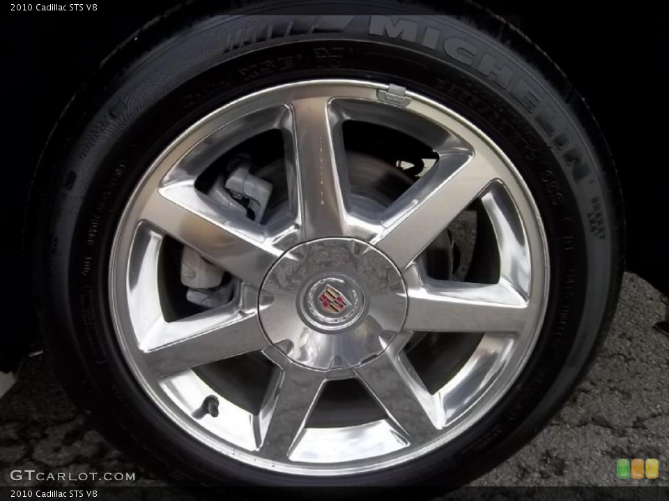 2010 Cadillac STS V8 Wheel and Tire Photo #45526848