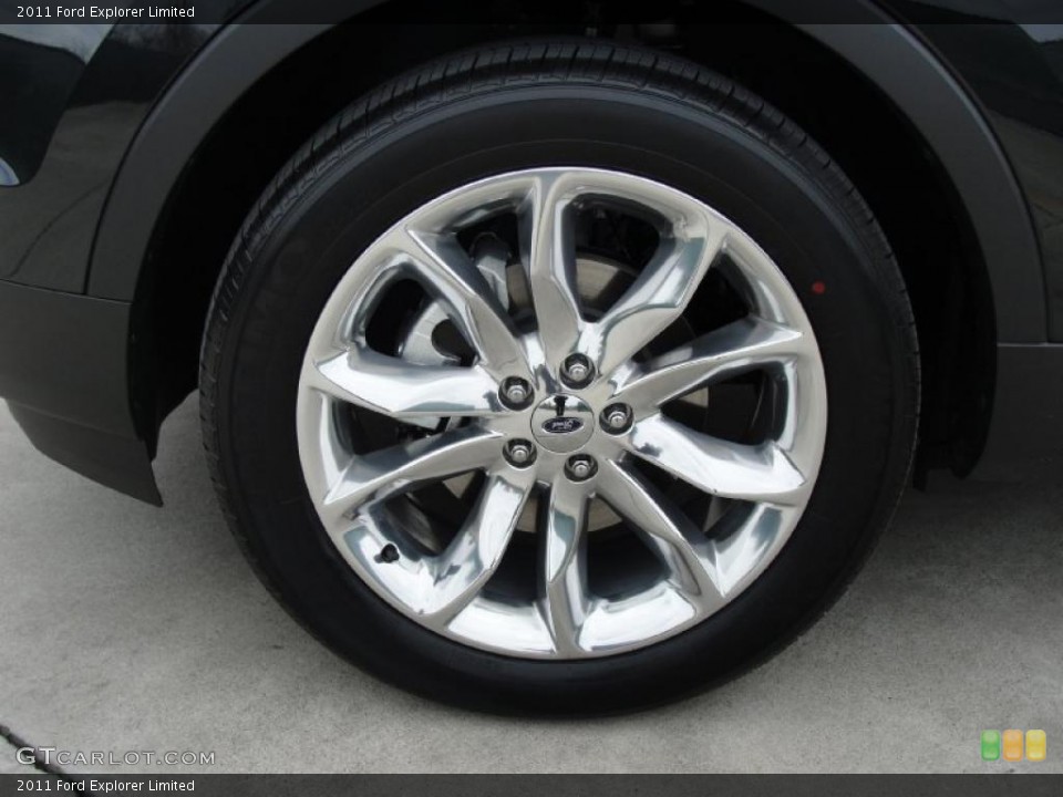 2011 Ford Explorer Limited Wheel and Tire Photo #45538665