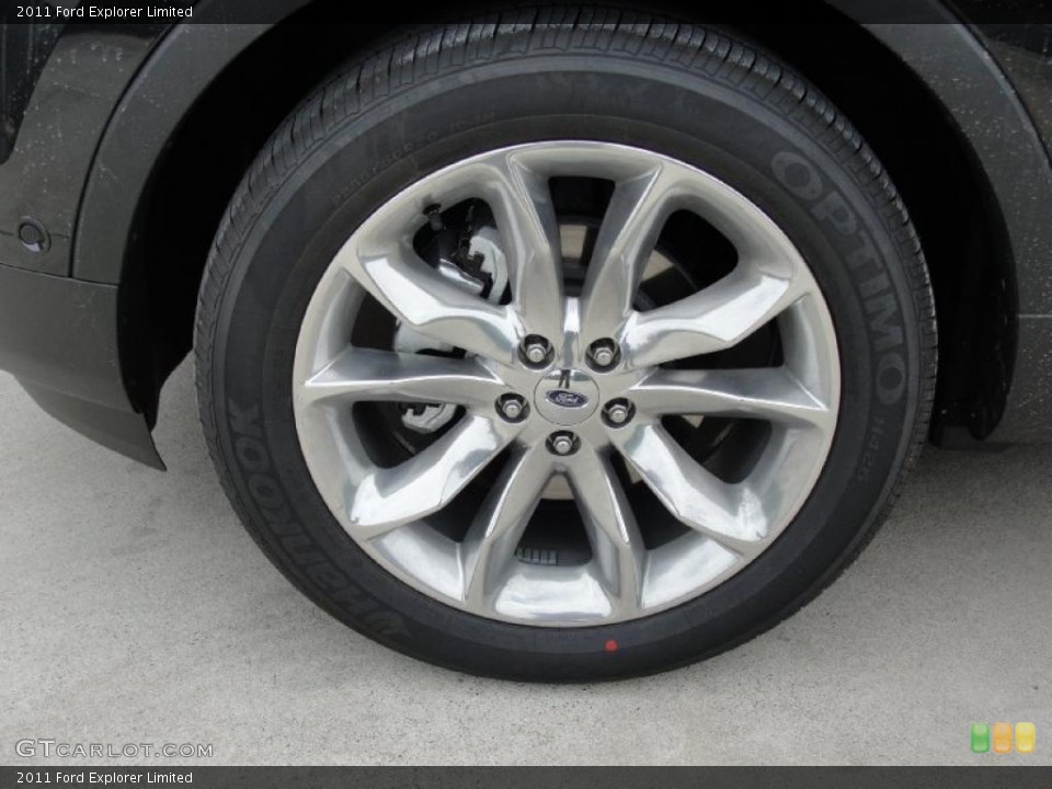 2011 Ford Explorer Limited Wheel and Tire Photo #45539365
