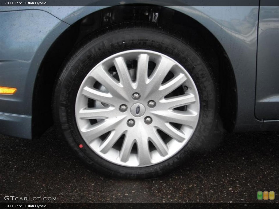2011 Ford Fusion Hybrid Wheel and Tire Photo #45539963