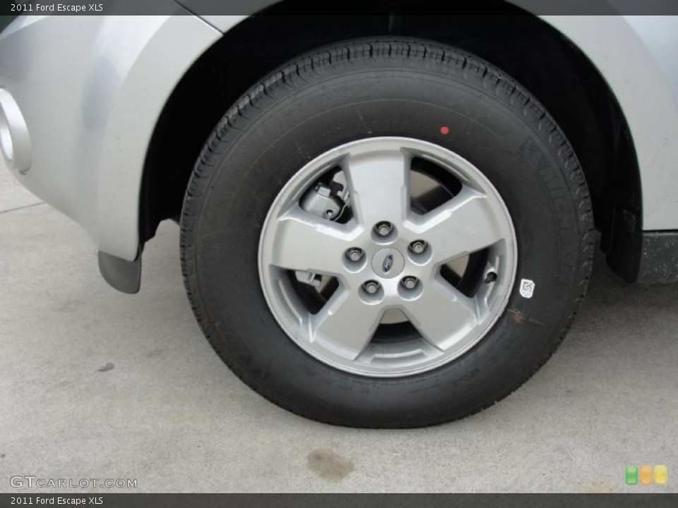 2011 Ford Escape XLS Wheel and Tire Photo #45540143