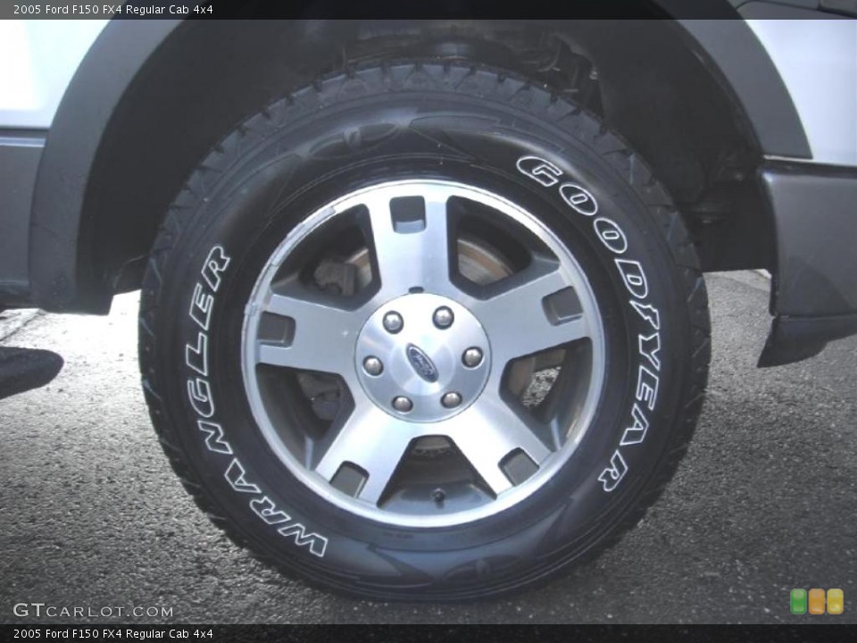 2005 Ford F150 FX4 Regular Cab 4x4 Wheel and Tire Photo #45541683