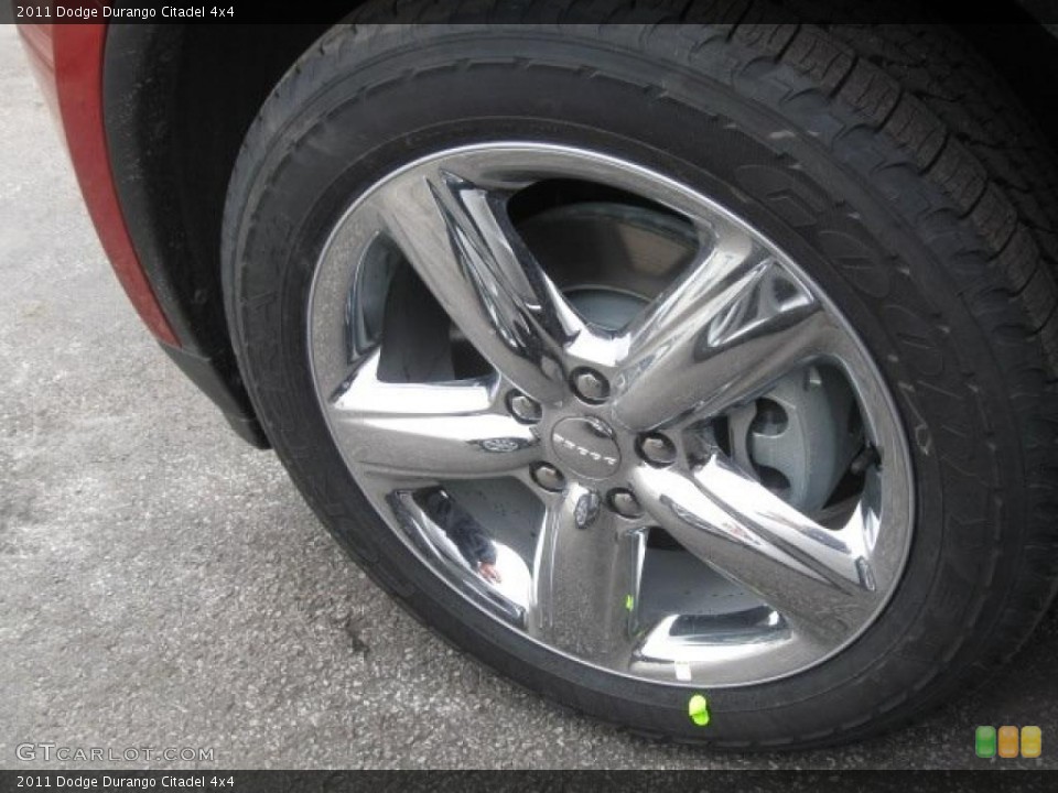 2011 Dodge Durango Citadel 4x4 Wheel and Tire Photo #45552217
