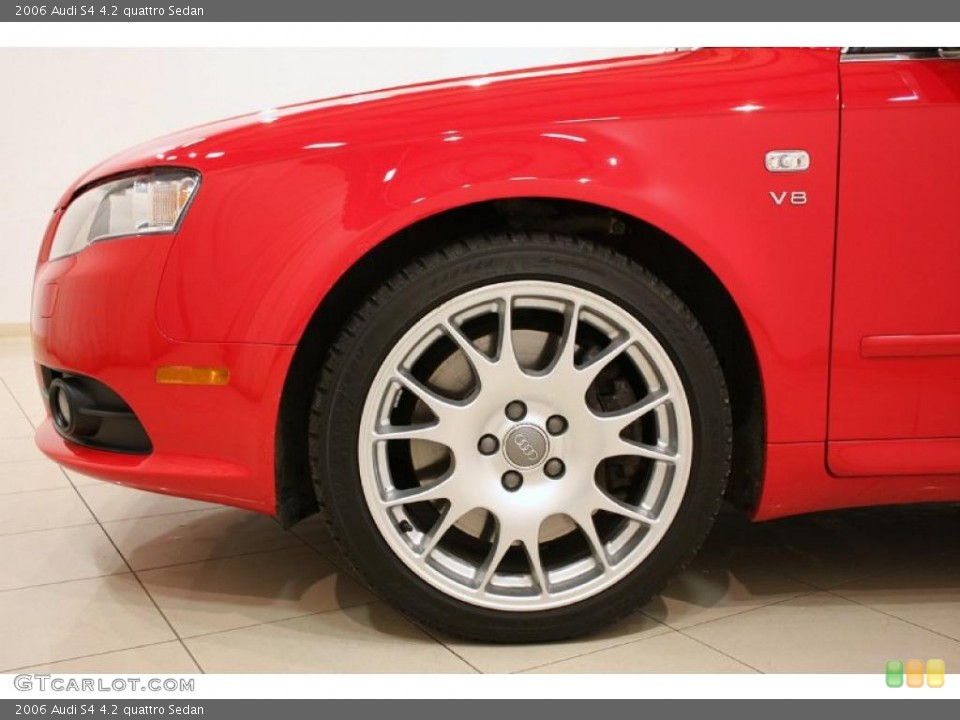 2006 Audi S4 4.2 quattro Sedan Wheel and Tire Photo #45557473